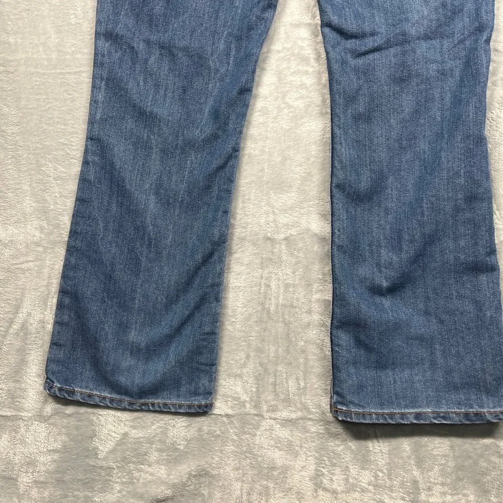 The Children's Place Bootcut Jeans Kids Size 12 Husky Blue Adjustable Waist